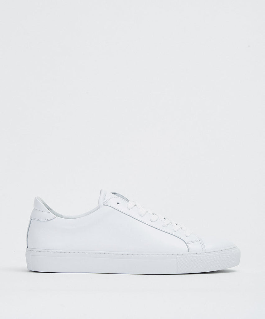 Garment Project Type White Leather sneakers
