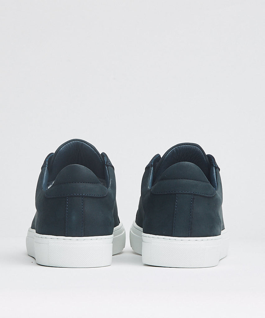 Garment Project Type Navy Nubuck White sneakers