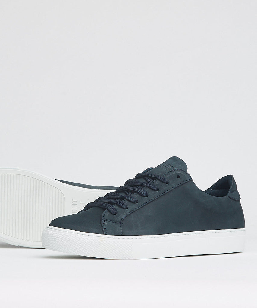 Garment Project Type Navy Nubuck White sneakers
