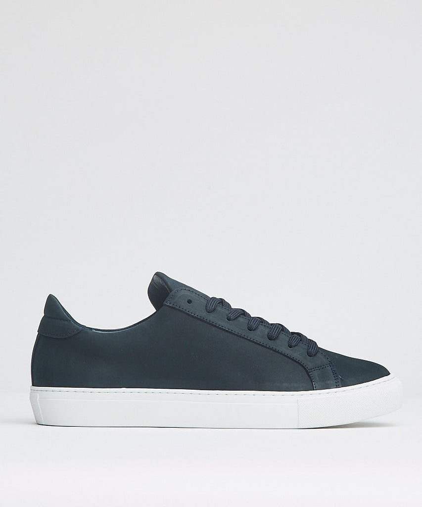 Garment Project Type Navy Nubuck White sneakers