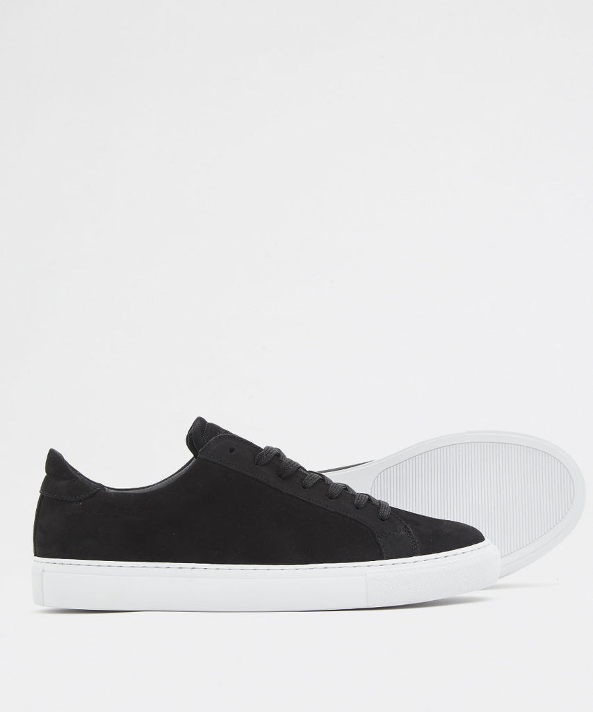 Garment Project Type Black Nubuck sneakers