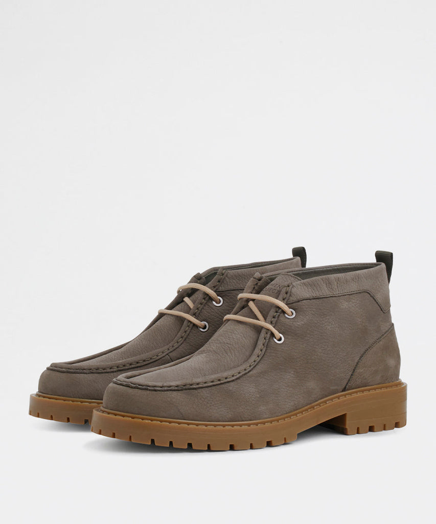 Jaz Mid Top Green Tumbled Nubuck-Garment Project-Packyard DK