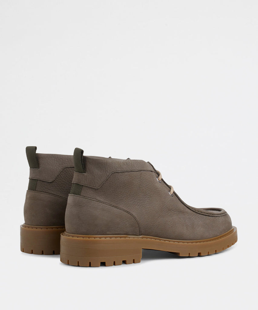 Jaz Mid Top Green Tumbled Nubuck-Garment Project-Packyard DK