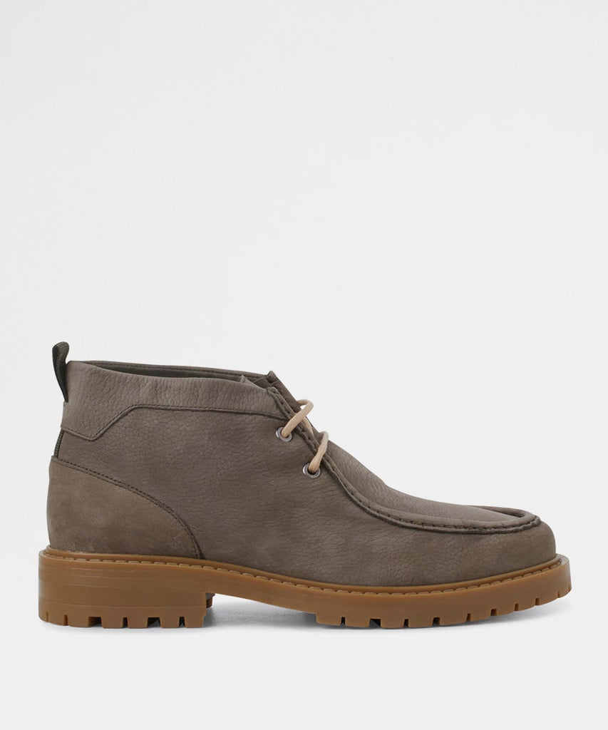Jaz Mid Top Green Tumbled Nubuck-Garment Project-Packyard DK