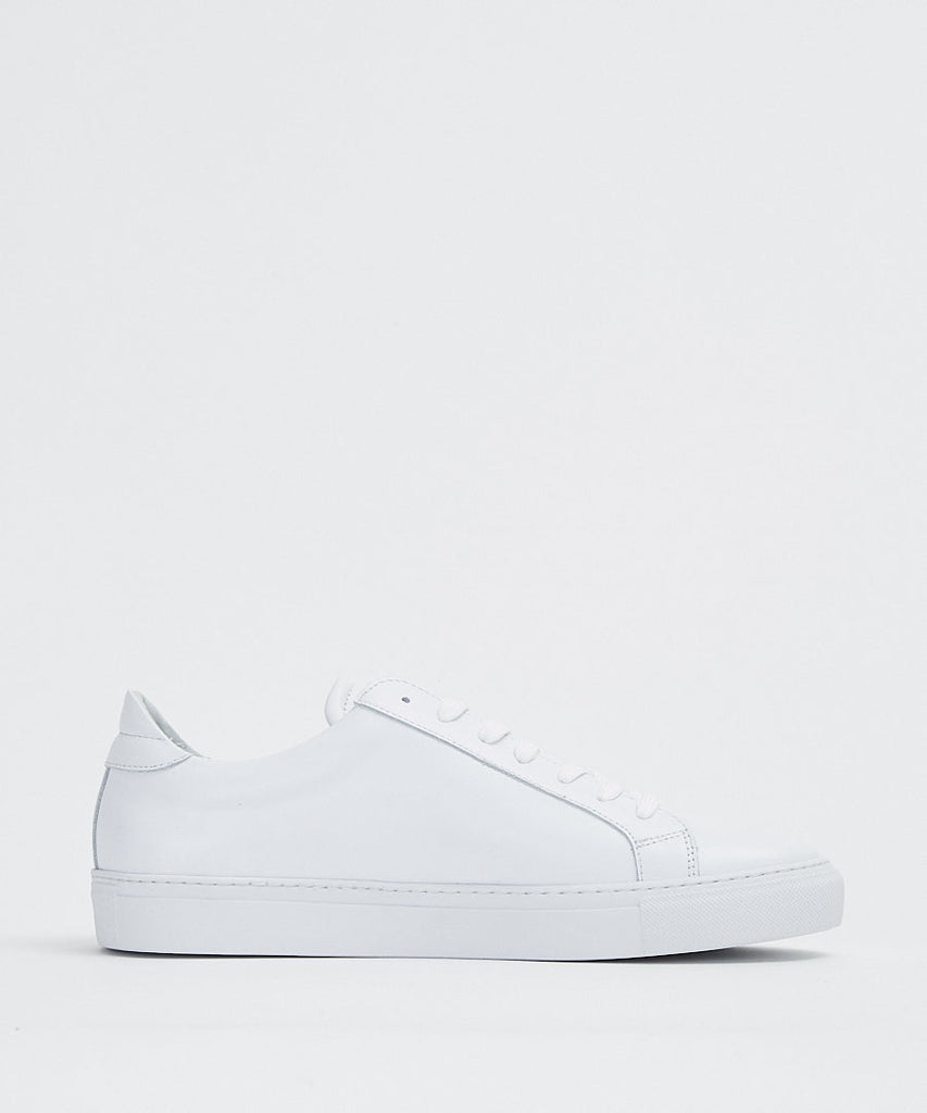 Garment Project Type White Leather Womens sneakers