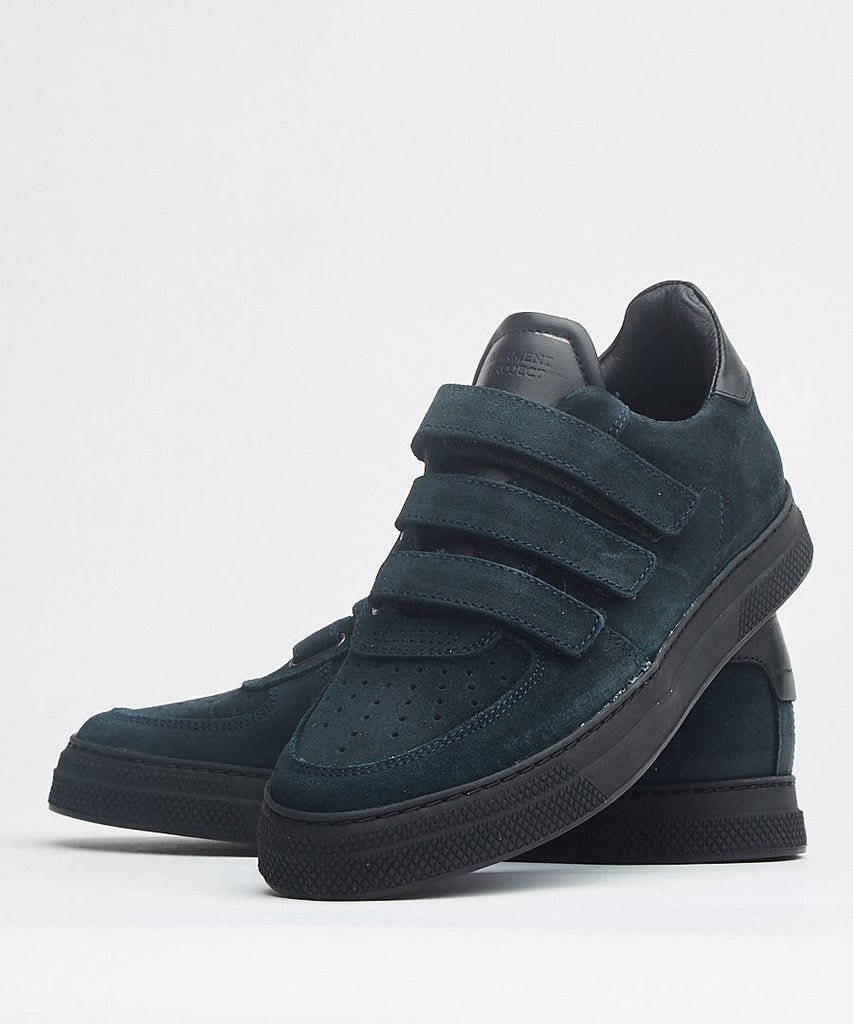 Garment Project Flash Velcro Petroleum Waxed Suede WMNS UDSOLGT