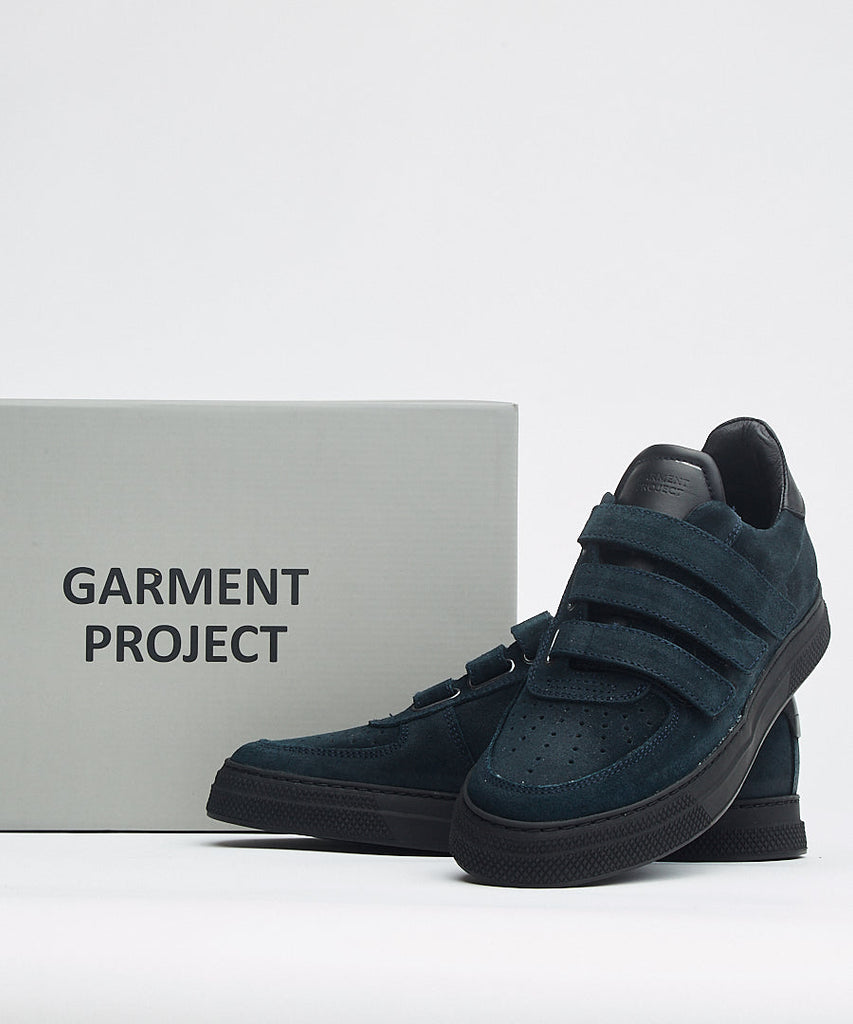 Garment Project Flash Velcro Petroleum Waxed Suede WMNS UDSOLGT