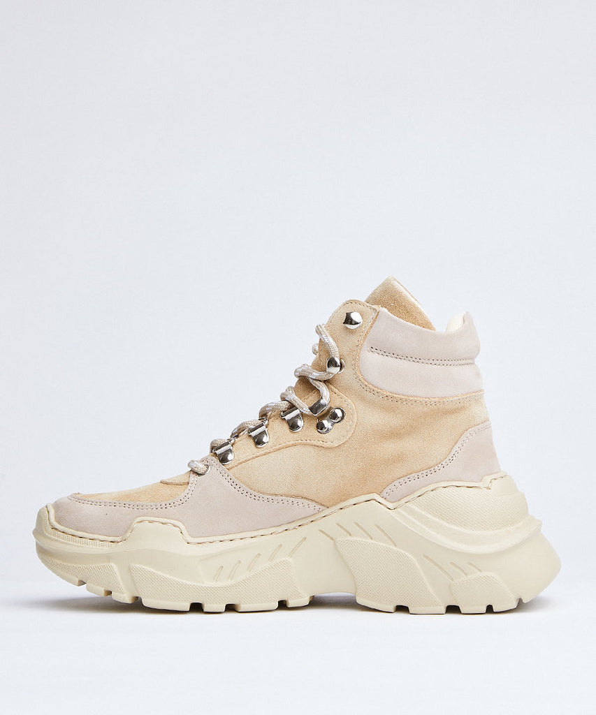Garment Project Zina Boot Sand Suede Nubuck sneakers