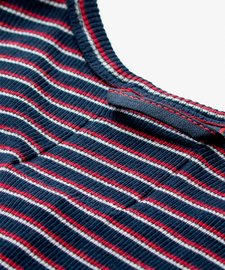 Hemen Biarritz Gari Tank Top Stripe Marine Red Nat underwear