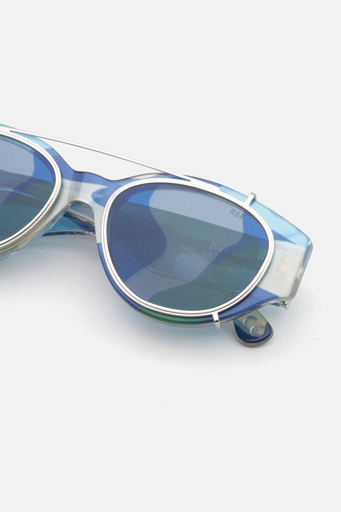 RETROSUPERFUTURE Drew Mama Camo Blue sunglasses