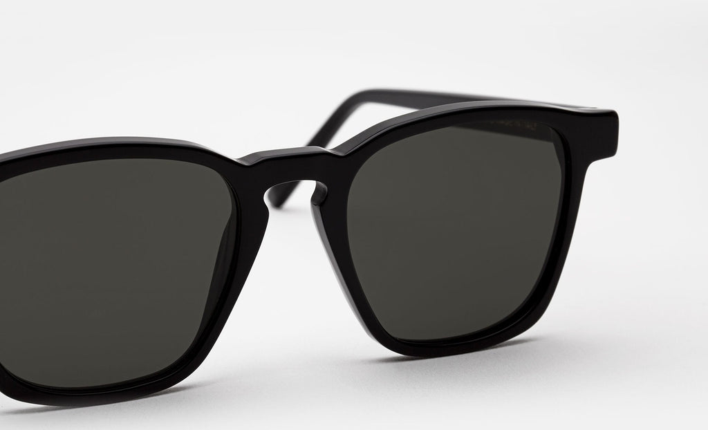 RETROSUPERFUTURE Unico Black - 50 - Semi-hard case sunglasses