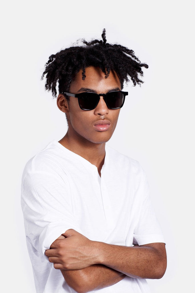 RETROSUPERFUTURE Unico Black - 50 - Semi-hard case sunglasses