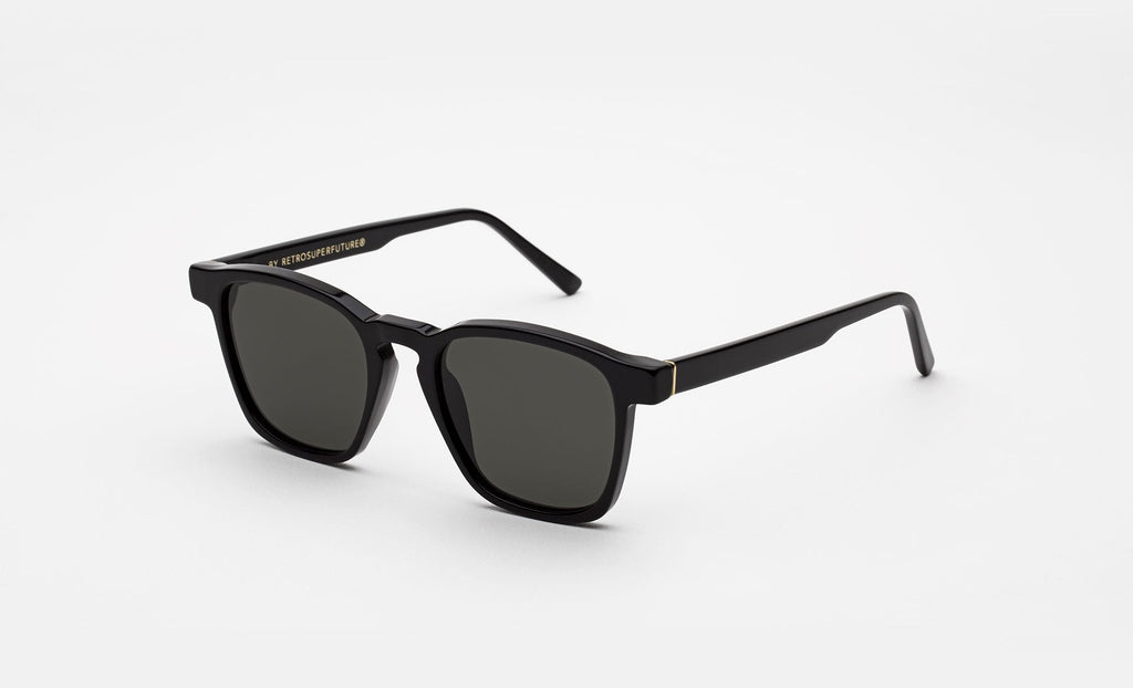 RETROSUPERFUTURE Unico Black - 50 - Semi-hard case sunglasses