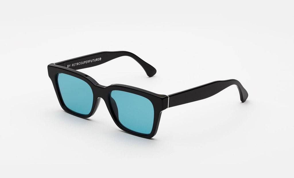 RETROSUPERFUTURE America Black Turquoise - 52 sunglasses