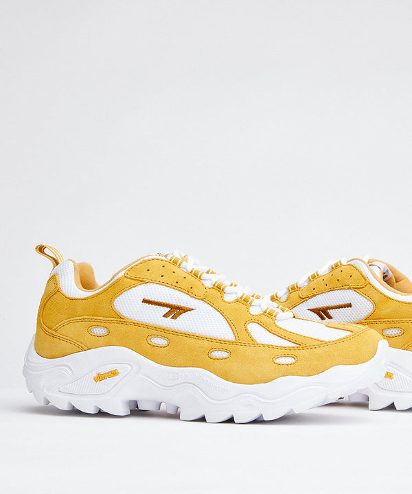 Hi-Tec HTS Flash ADV Racer Yellow Mustard White sneakers