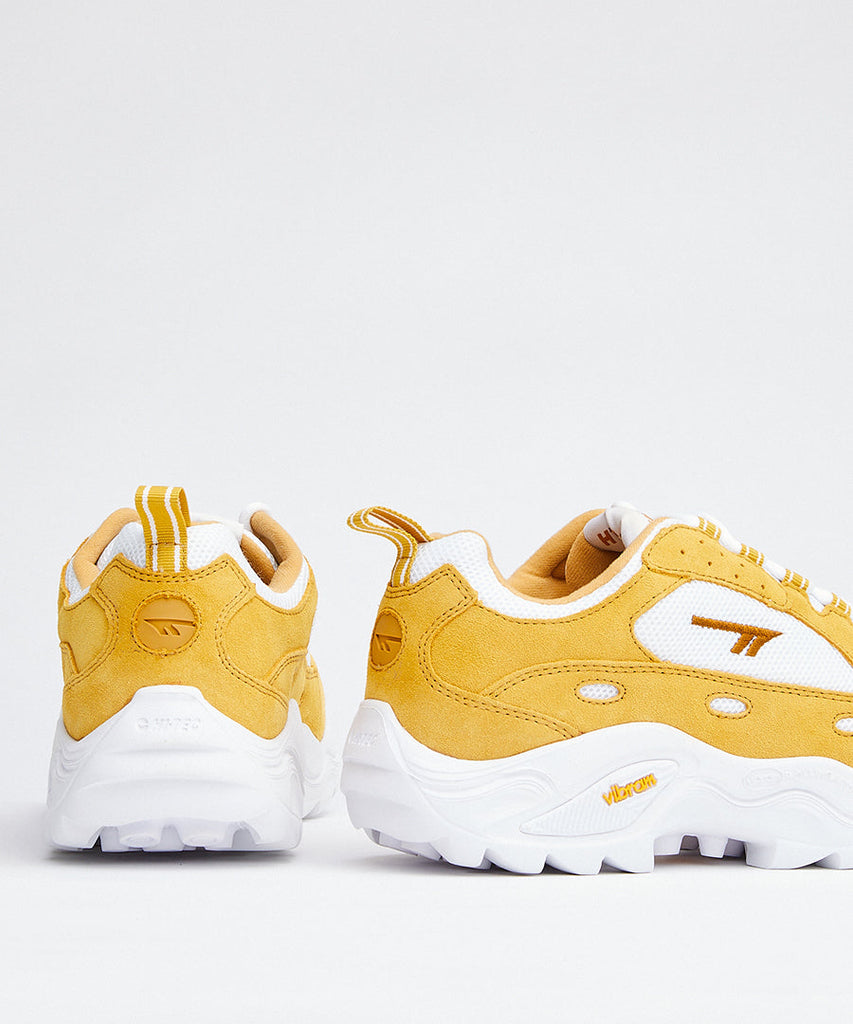 Hi-Tec HTS Flash ADV Racer Yellow Mustard White sneakers