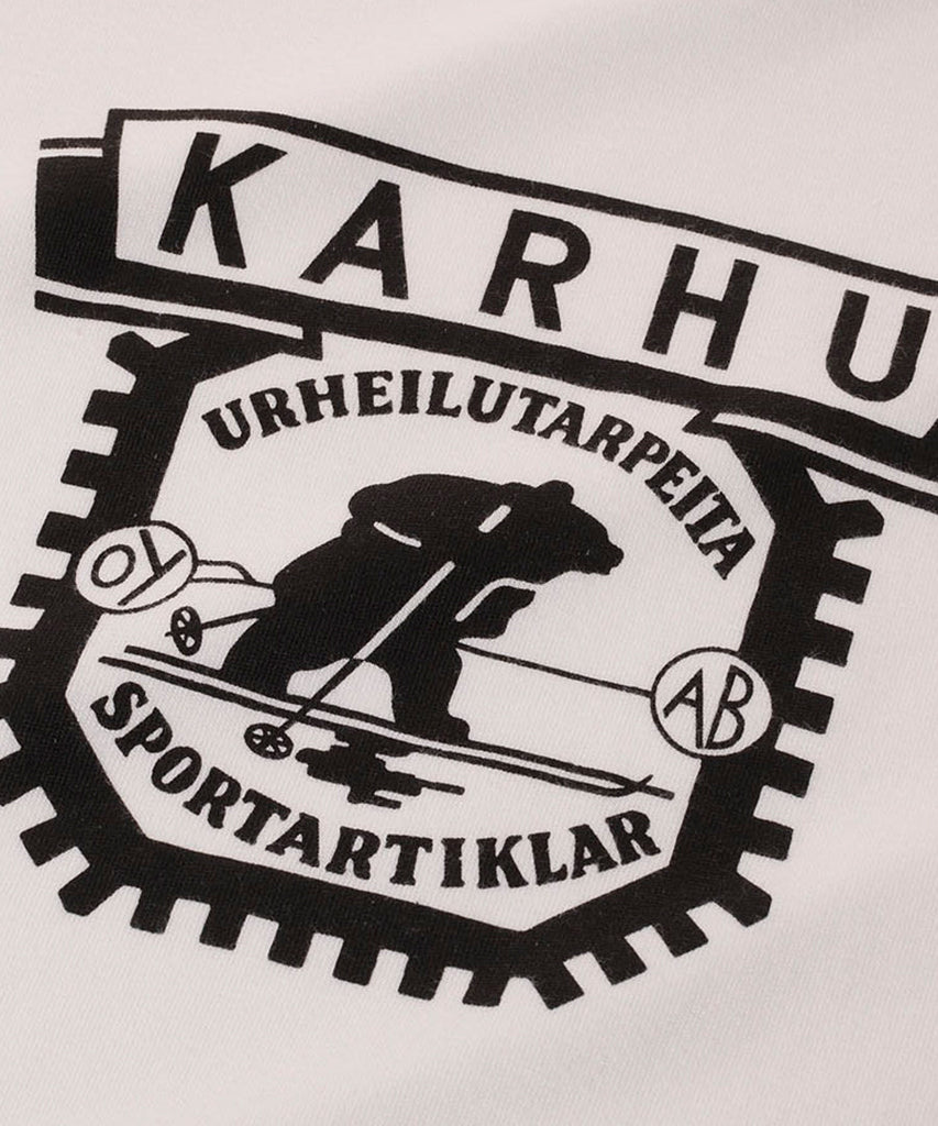 Karhu 1916 Logo Shirt White Black t-shirts