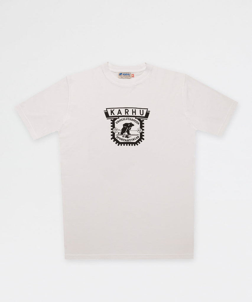 Karhu 1916 Logo Shirt White Black t-shirts