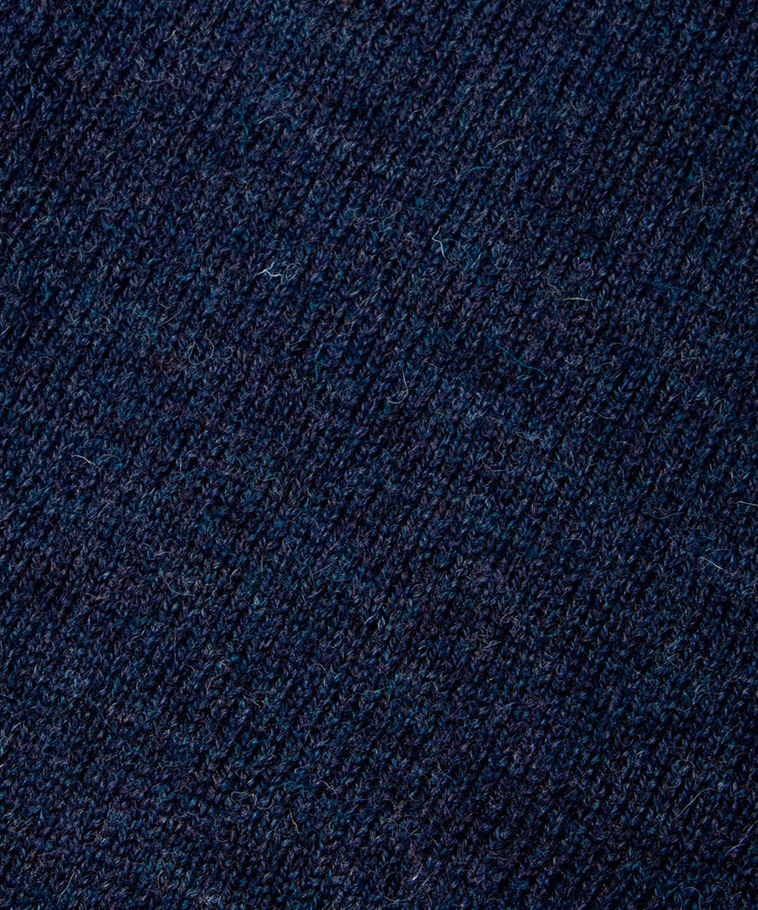 Kestin Shetland Crew Neck Denim Blue Trøjer