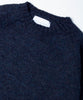 Kestin Shetland Crew Neck Denim Blue Trøjer
