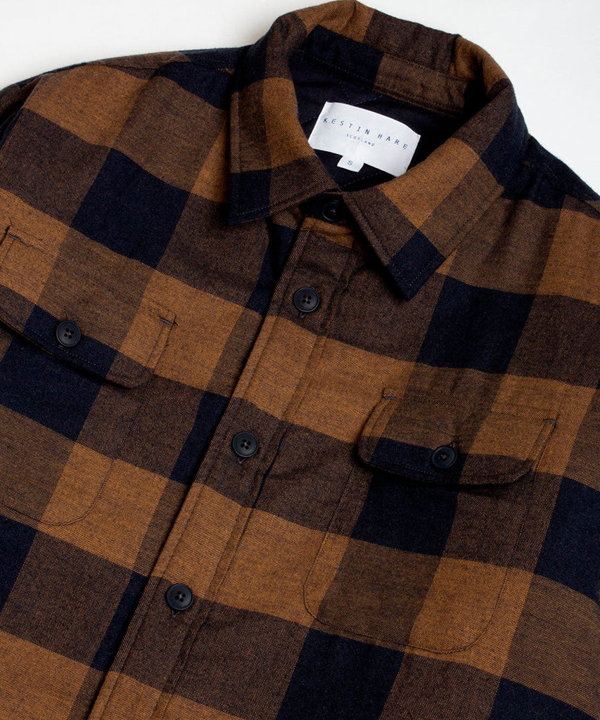 Kestin Haston Shirt Jacket Tobaco shirts