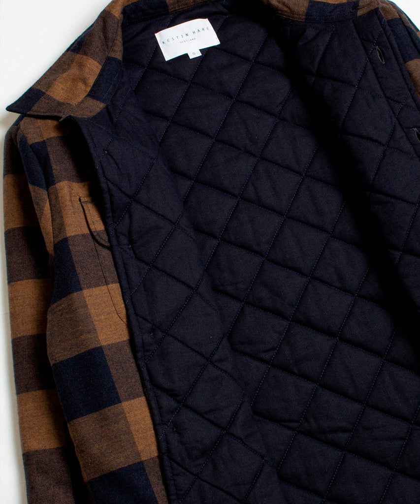 Kestin Haston Shirt Jacket Tobaco shirts