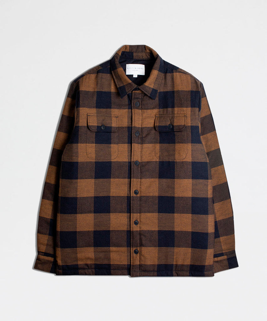 Kestin Haston Shirt Jacket Tobaco shirts
