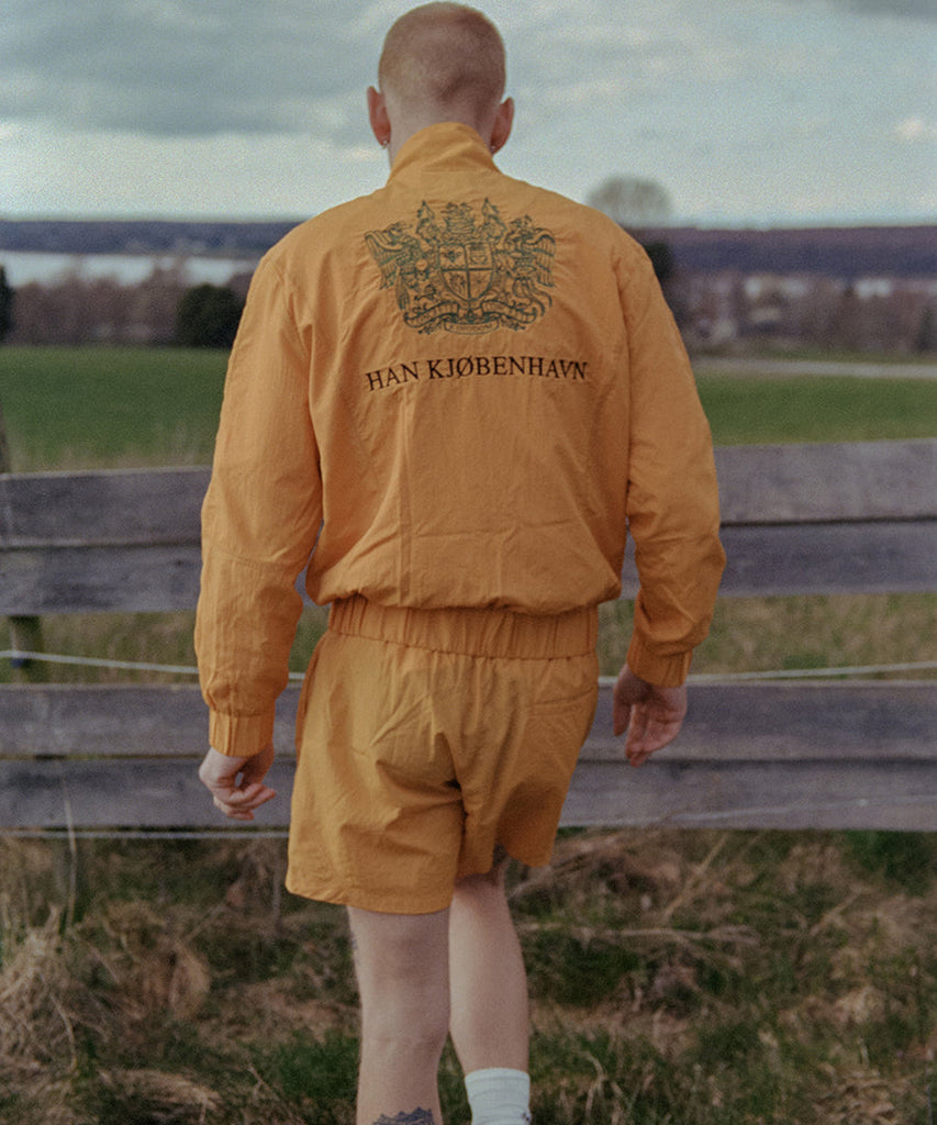 Han Kjøbenhavn Capsule Track Top Orange Tracksuits