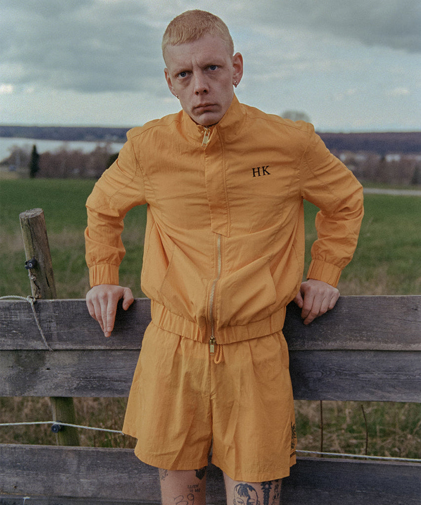 Han Kjøbenhavn Capsule Track Top Orange Tracksuits
