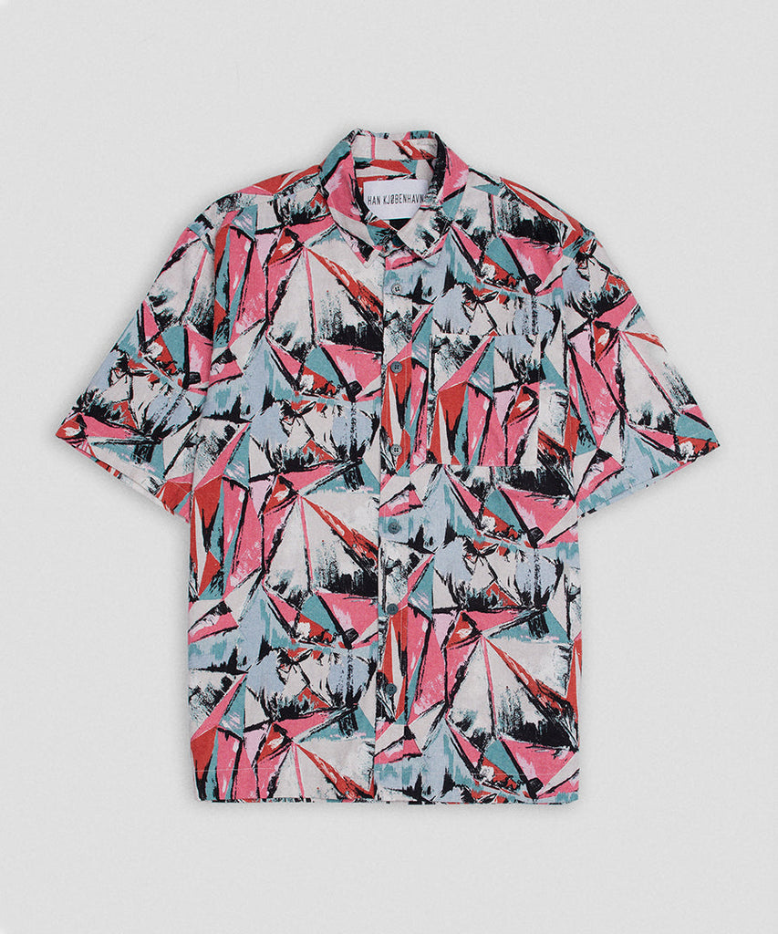 Han Kjøbenhavn Boxy Shirt SS Multicolor shirts