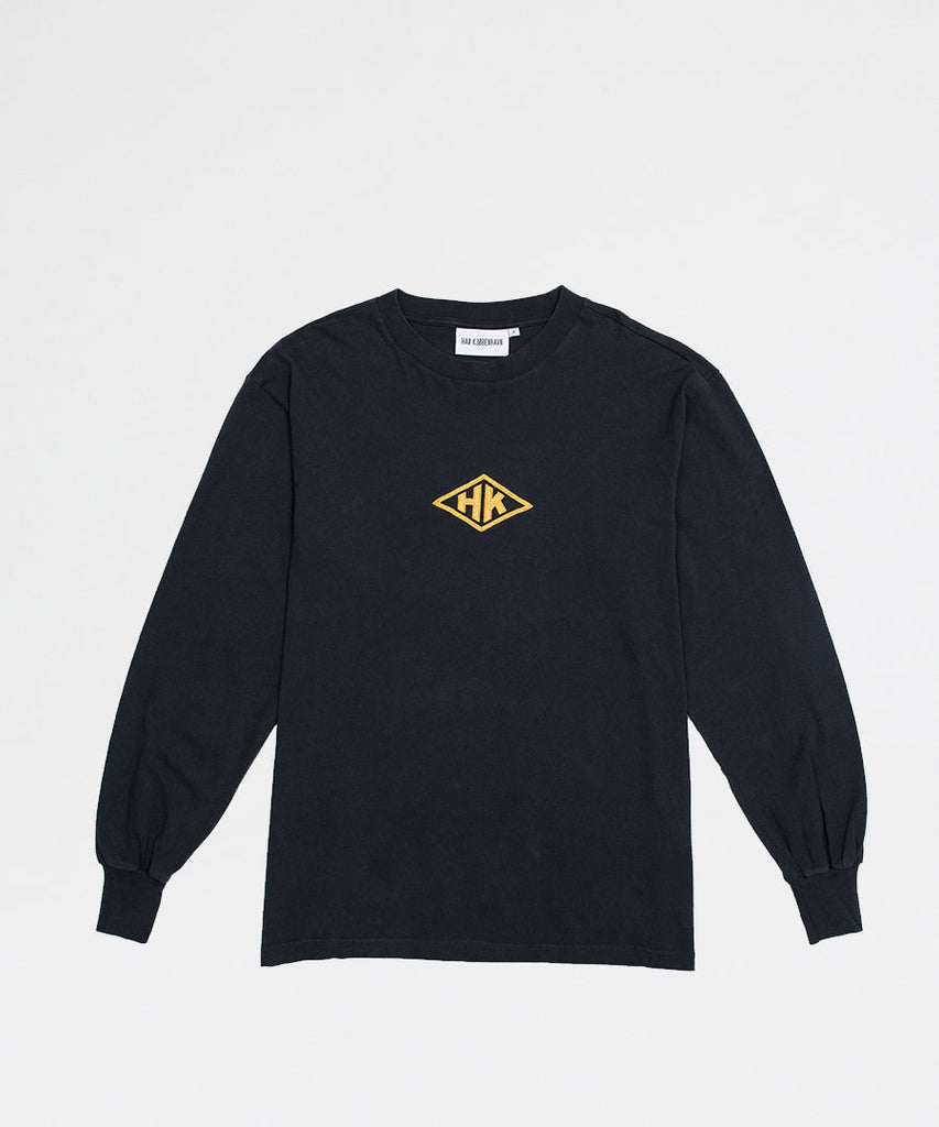 Han Kjøbenhavn Boxy Tee Long Sleeve Faded Black t-shirts