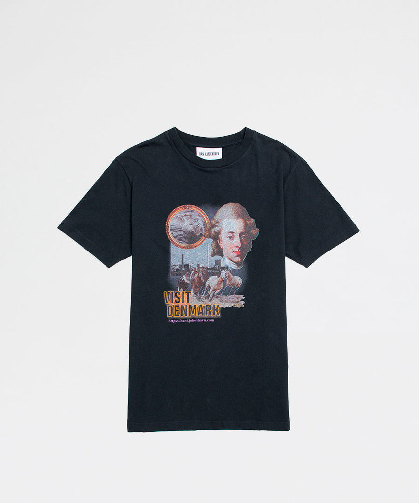 Han Kjøbenhavn Artwork Tee Faded Black t-shirts