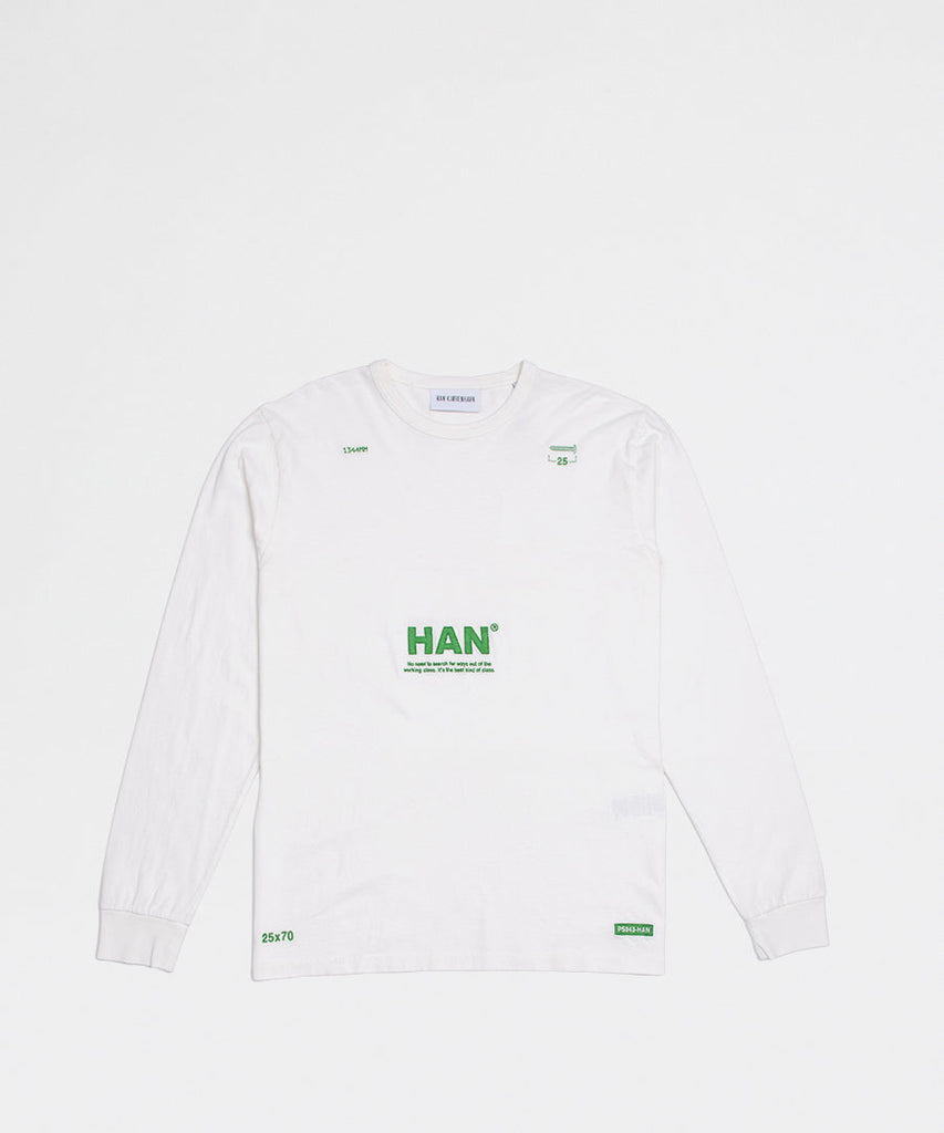 Han Kjøbenhavn Artwork Tee Off White SS20 t-shirts