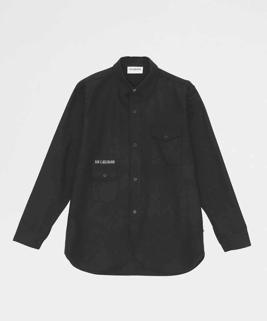Han Kjøbenhavn Army Shirt Black shirts