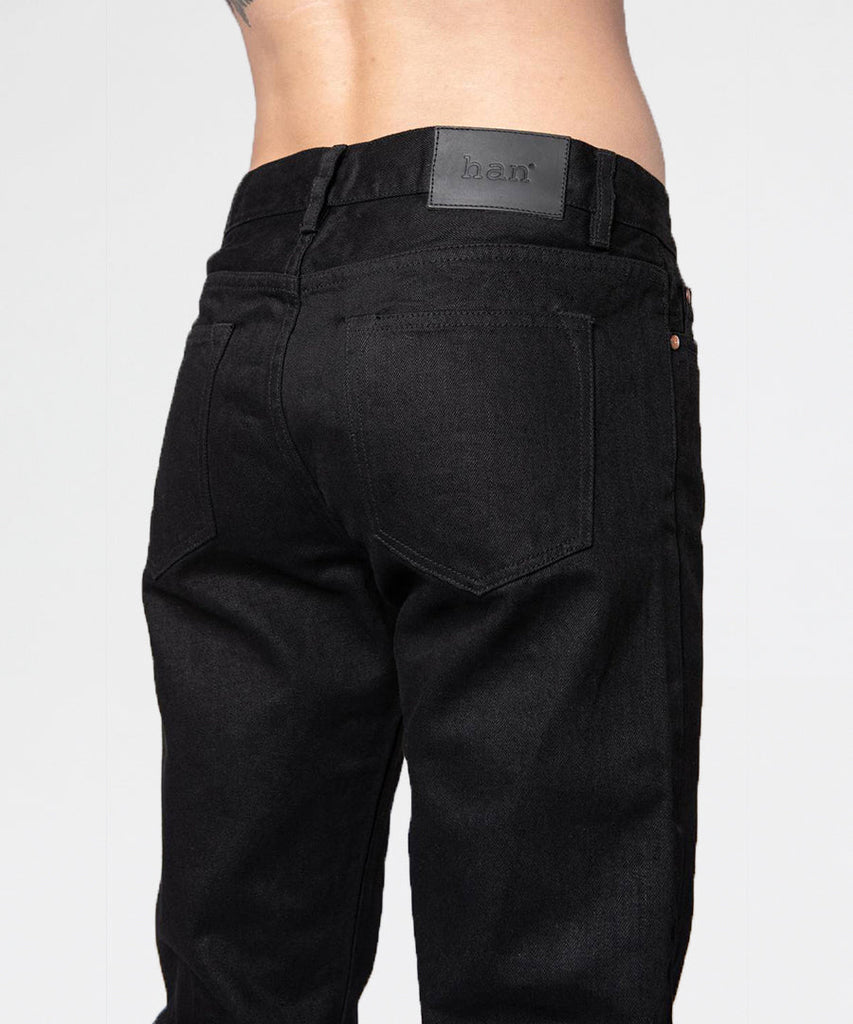 Han Kjøbenhavn Tapered Jeans Black trousers