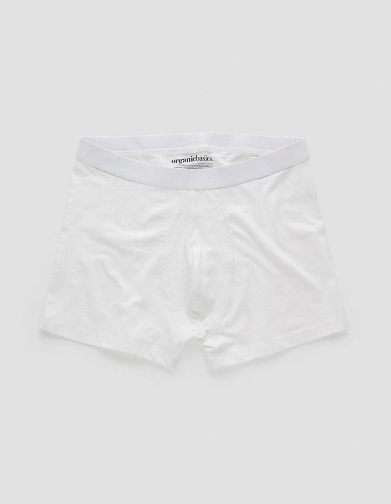 Organic Basics Organic Boxers 2-Pack White underwear