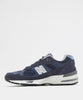 New Balance M991NVT Navy Nubuck sneakers