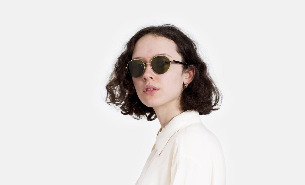 RETROSUPERFUTURE Cooper 3627 Green 52 sunglasses