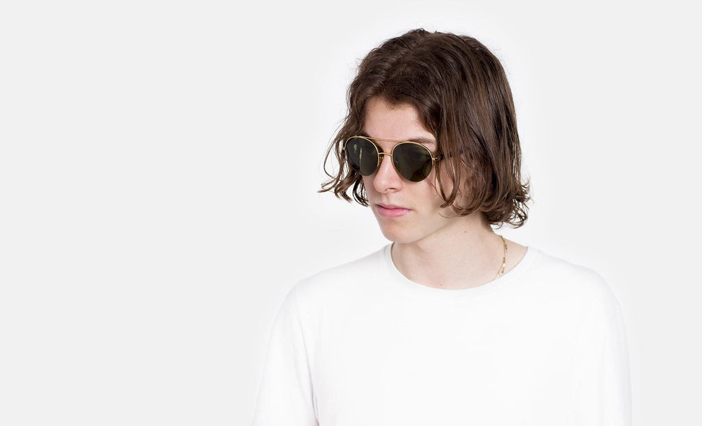 RETROSUPERFUTURE Cooper 3627 Green 52 sunglasses