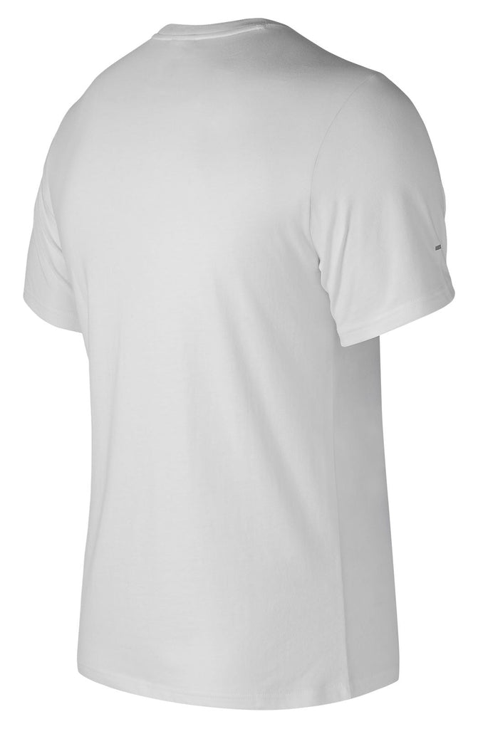 New Balance Athletics Main Logo Tee White UDSOLGT