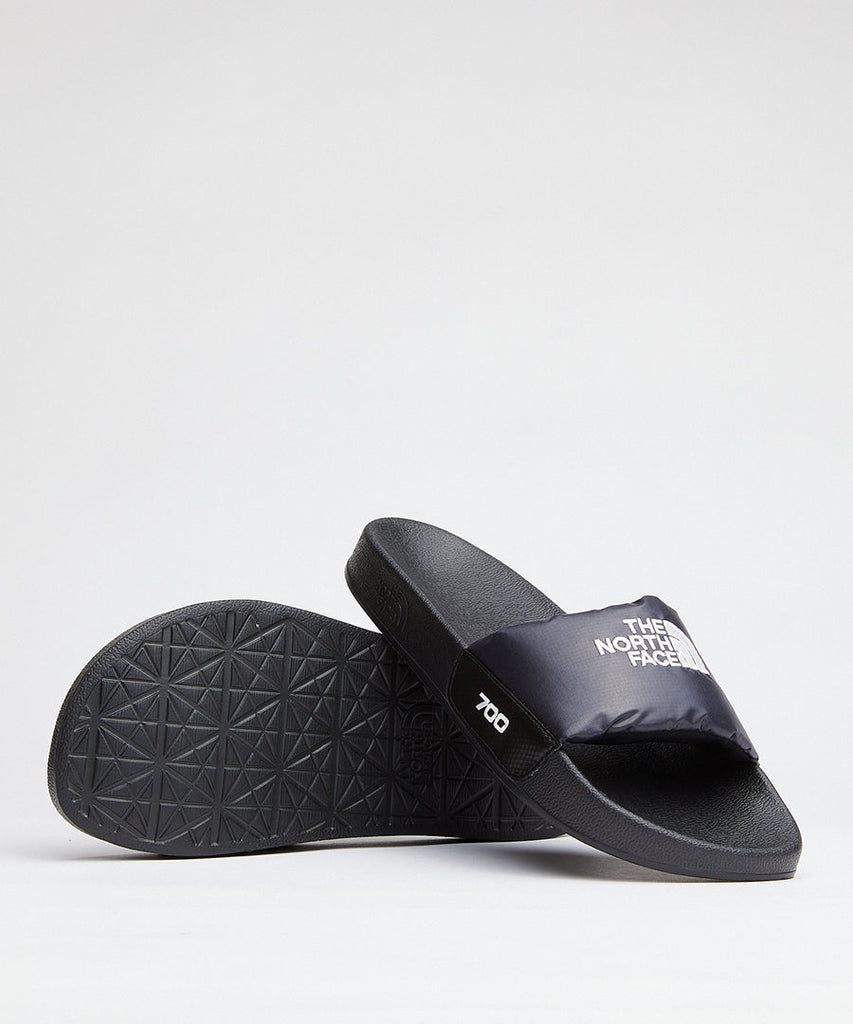 The North Face Nuptse Slide Blk Wht sneakers