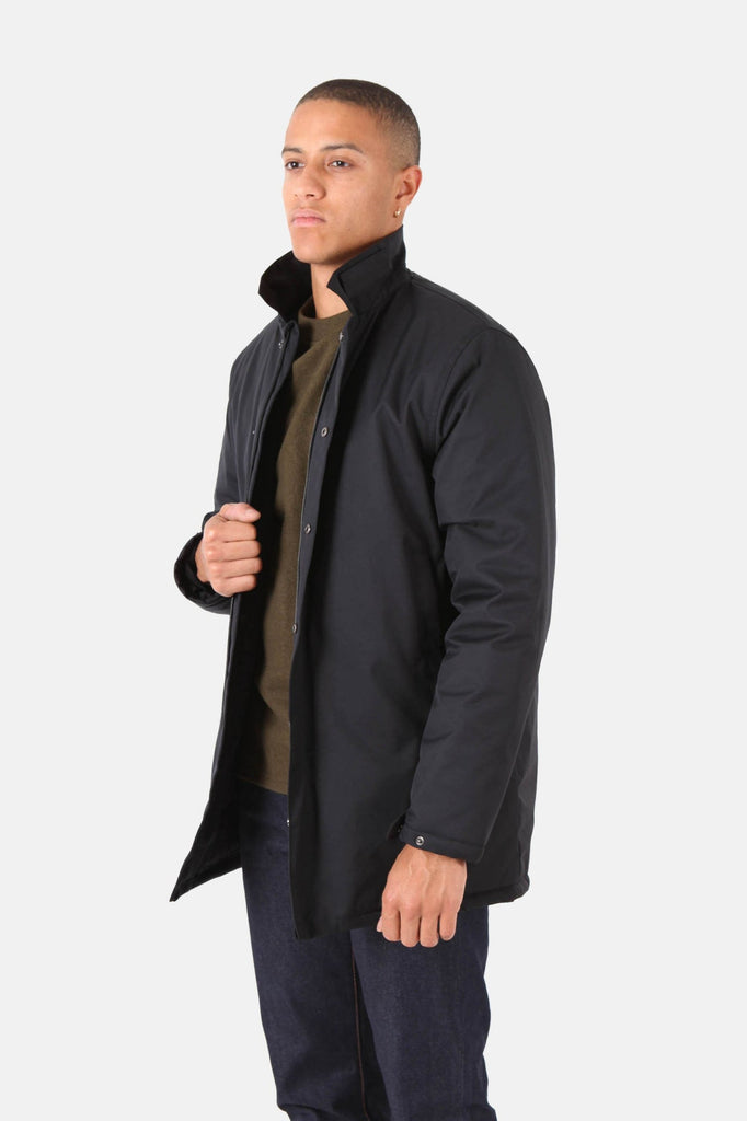 Native North Storm Trench Coat - Navy UDSOLGT