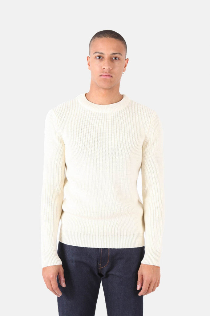 Native North Merino Sweatshirt - Ecru UDSOLGT