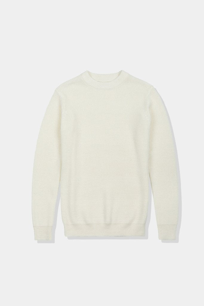 Native North Merino Sweatshirt - Ecru UDSOLGT
