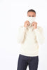 Native North Merino Turtleneck - Ecru UDSOLGT