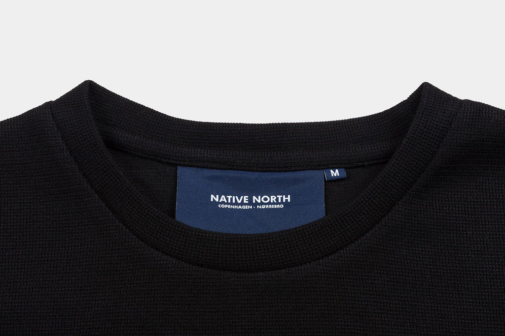 Native North Native Crewneck - Black sweatshirts