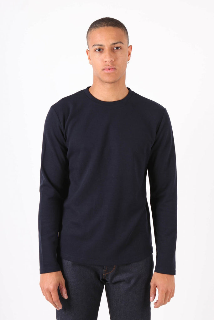 Native North Native Crewneck - Navy UDSOLGT