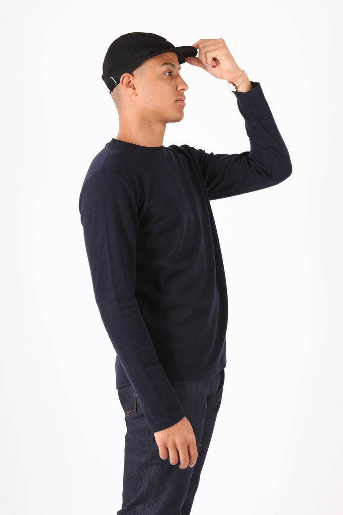 Native North Native Crewneck - Navy UDSOLGT