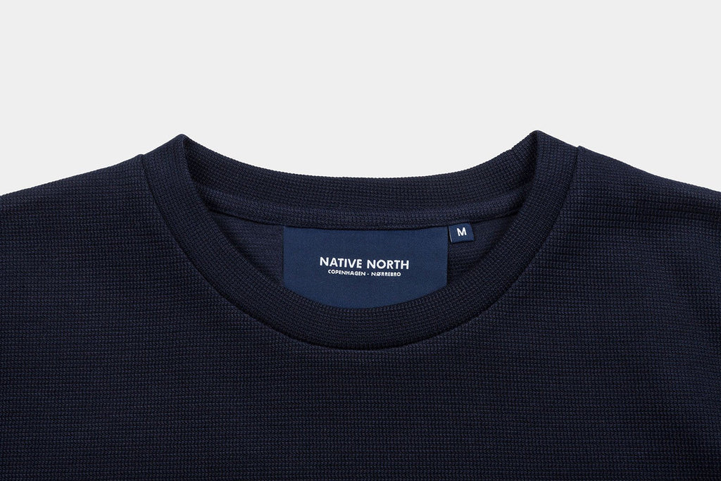 Native North Native Crewneck - Navy UDSOLGT
