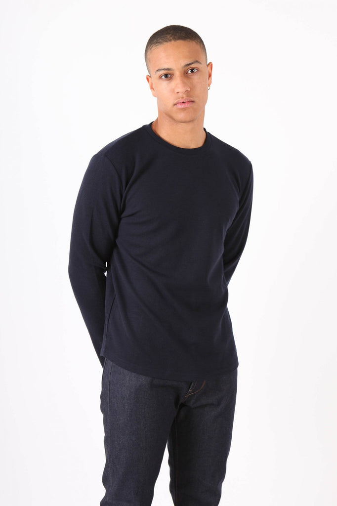 Native North Native Crewneck - Navy UDSOLGT